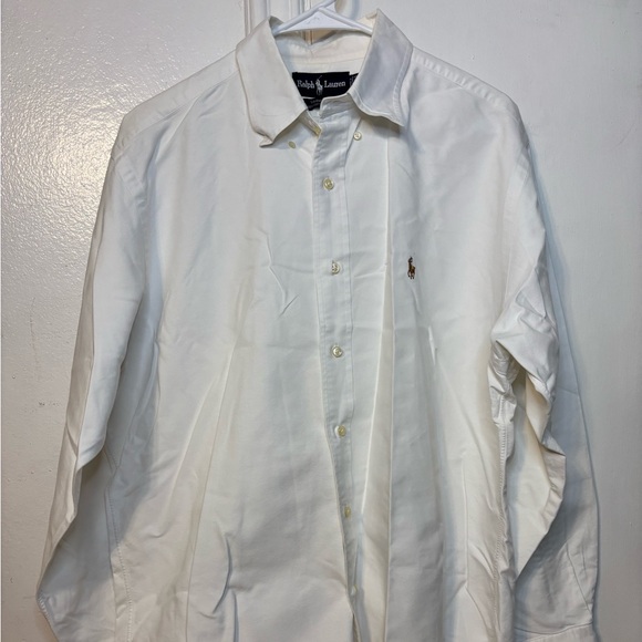 Ralph Lauren Ivory Long-Sleeve Shirt - Picture 1 of 6